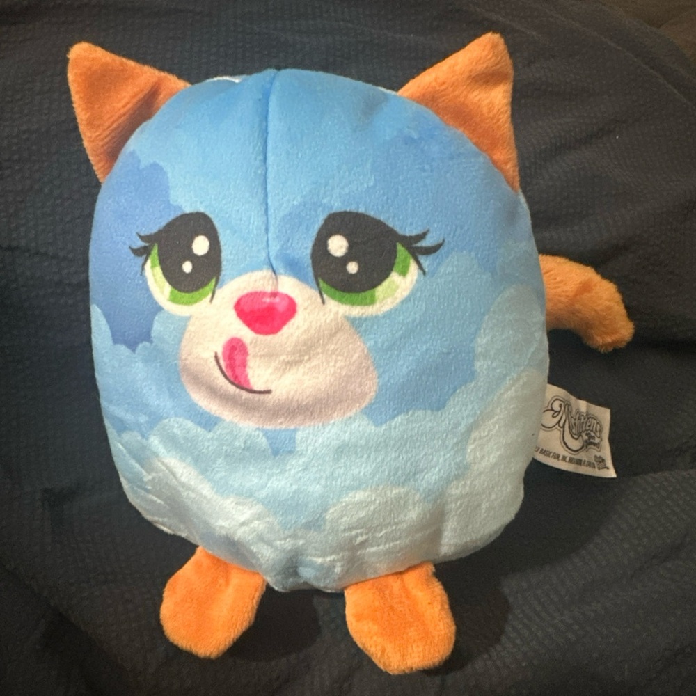 Misfittens Get Meowt! Stuffed Kitty Cat Plush Toy Cloud Super Cute 7'' Cute